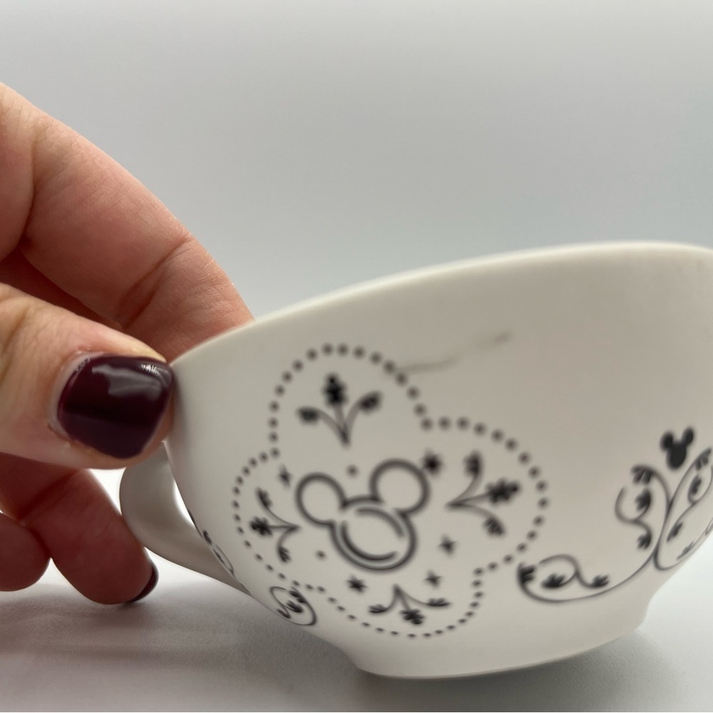 Disney Parks Mickey Gourmet Ceramic 1/2 Cup of Sugar Measuring Cup Ceramic Part - Picture 5 of 9